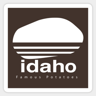 Idaho - Famous potatoes White Sticker